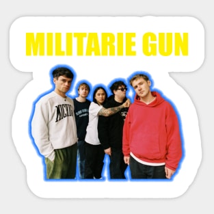MILITARIE GUN Sticker